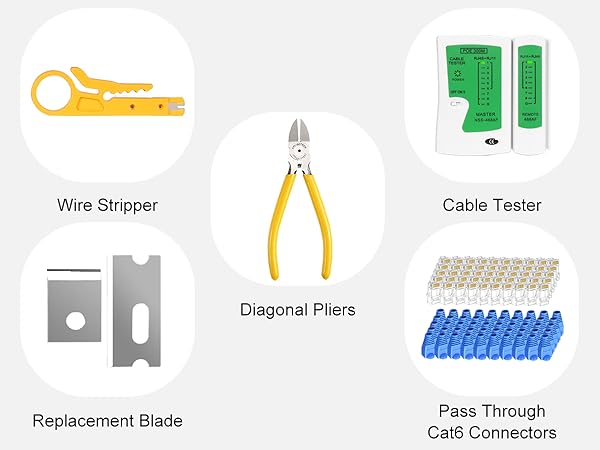 rj45 crimping tool kit