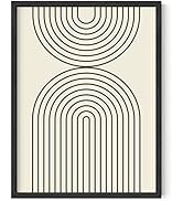 HAUS AND HUES Boho Wall Art Framed - Framed Wall Art Boho, Boho Framed Wall Art. Geometric Print ...