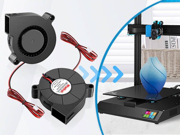 Turbo Centrifugal 24 Volt Fans Replacement 3D printer cooling Humidifier replacement Rebreather 