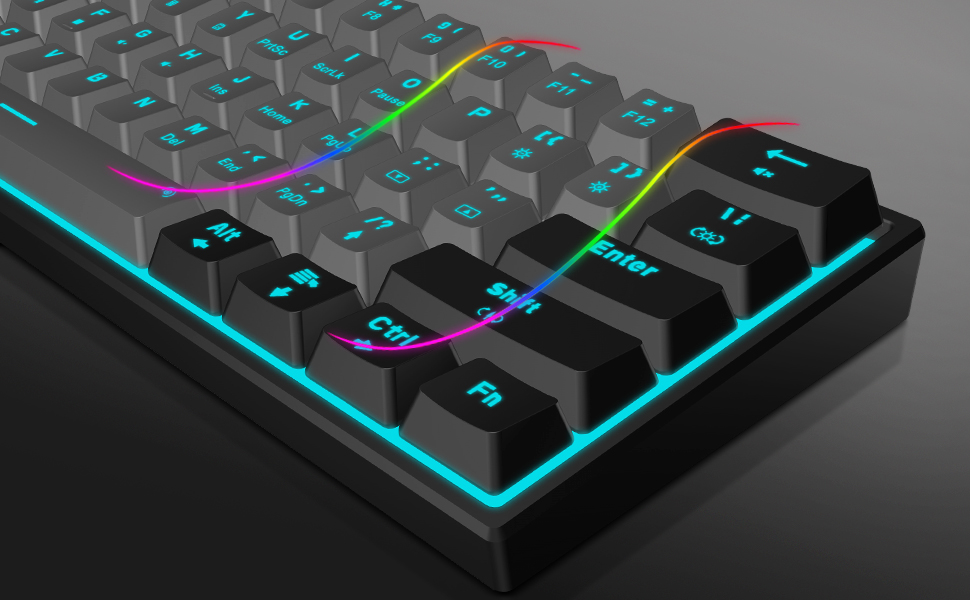 60% percent gaming keyboard mechanical