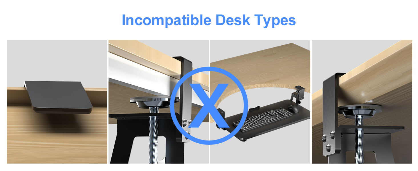 Incompatible Desk Types