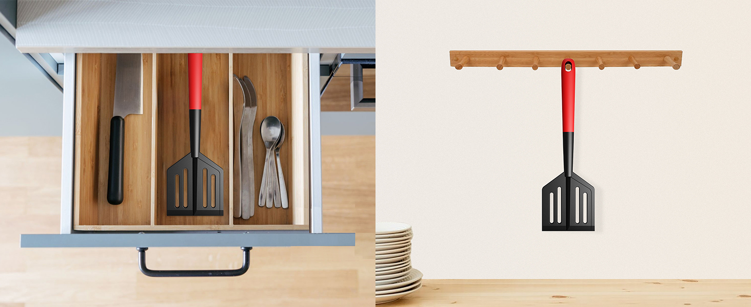 meat chopper spatula space saving