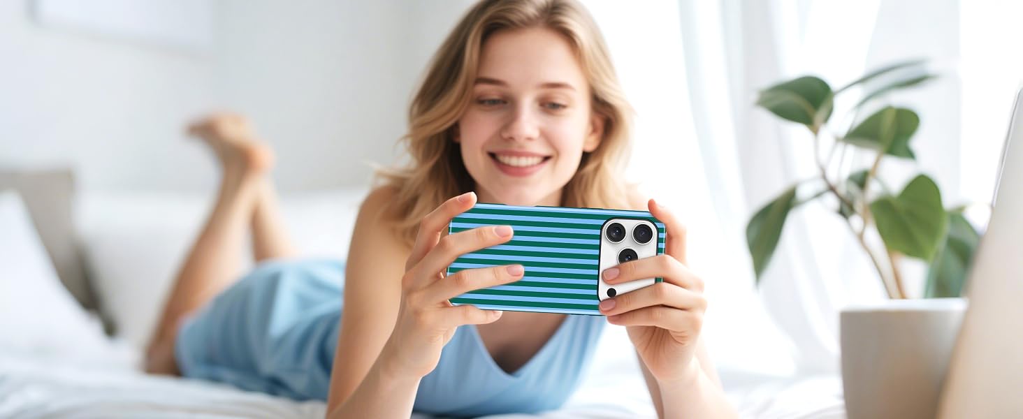 striped phone case