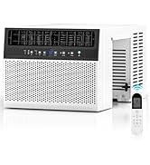 ZAFRO U-Shaped Window Air Conditioner 10000BTU Cools 400 Sq.Ft., Ultra Quiet Energy-Efficient Coo...