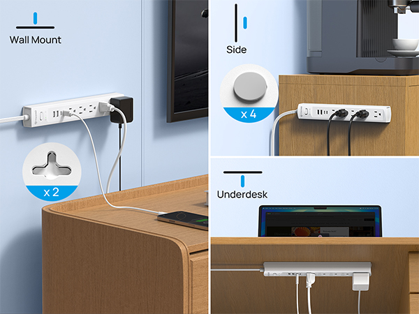 thin flat extension cord