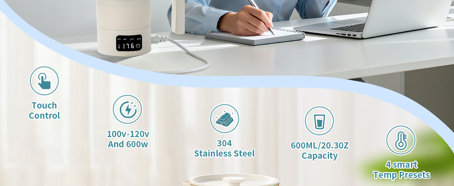 collapsible water heater