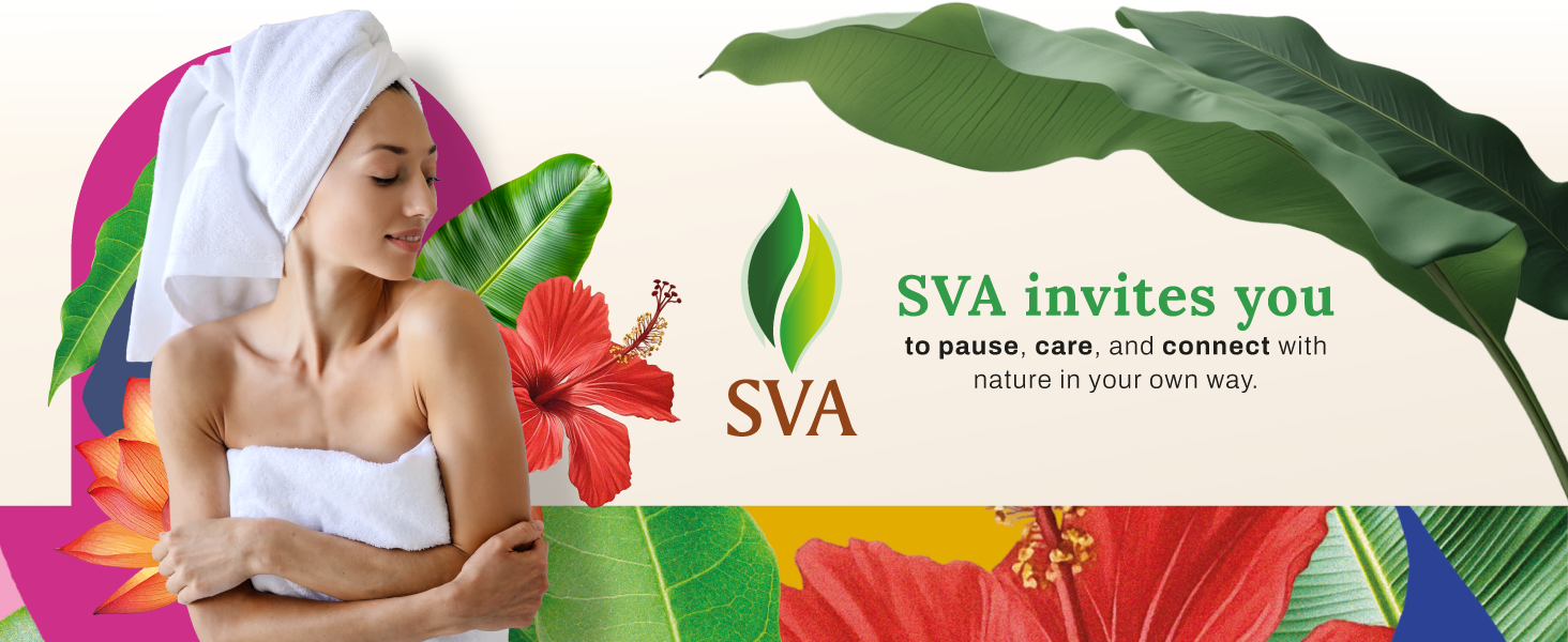 Choose your pack of oils with SVA for skincare, haircare and aromatherapy