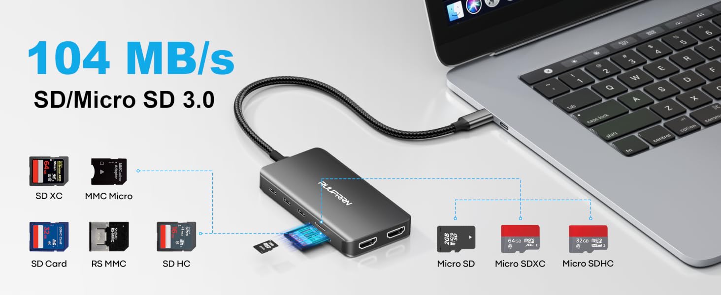micro sd docking station for laptop