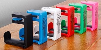 All color variations lined up on a table