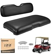 10L0L Golf Cart Front Seat Assembly Kit for EZGO RXV 2008-up, Factory Style Seat Bottom Cushions ...