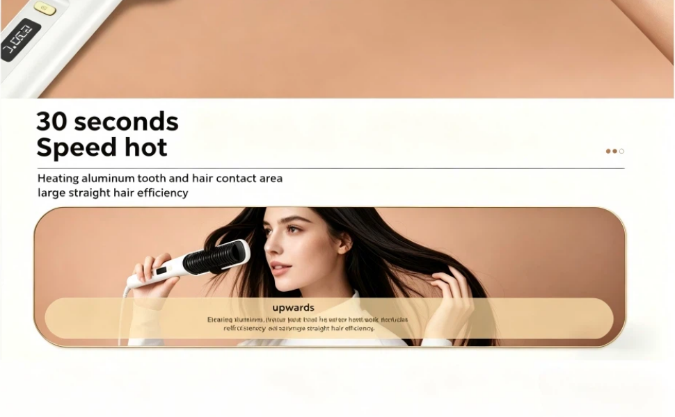 brush straightener for women