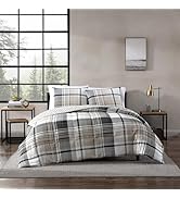 Eddie Bauer - Queen Comforter Set, Plaid Reversible Bedding, Stylish &amp; Warm Home Decor (Normandy ...