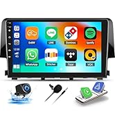 SIXTOP [2+64G] Android Car Stereo for Honda Civic 2016-2020 Upgrade Replacement Radio Carplay And...