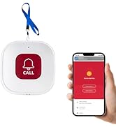 WiFi Caregiver Call Button for Elderly at Home w App Notification, Elderly Monitoring, Caregiver ...