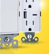 Faith 15A GFCI Outlet, Non-Tamper-Resistant GFI Duplex Receptacle with LED Indicator, Self-Test G...
