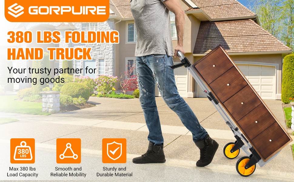 380 LB Folding Hand Truck