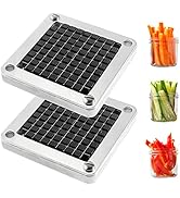 WICHEMI 3/8" Dicer Blade Commercial Vegetable Chopper Dicer Blades Stainless Steel Cutter Blade f...