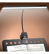 Glocusent 81 LED Music Stand Light, Super Bright &amp; Eye Caring, 3 Color &amp; 5 Brightness Piano Lamp ...