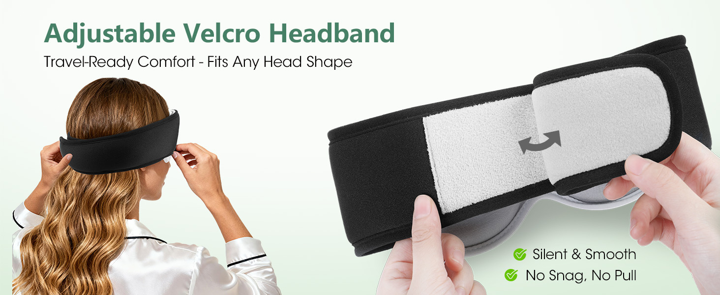 sleep mask with bluetooth headphones