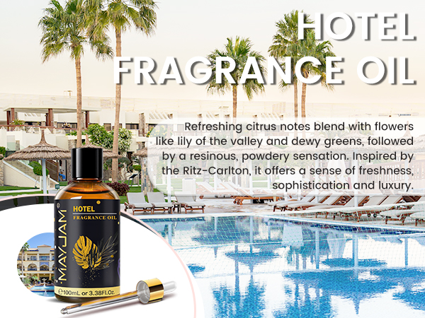 hotel essential oil mayjam