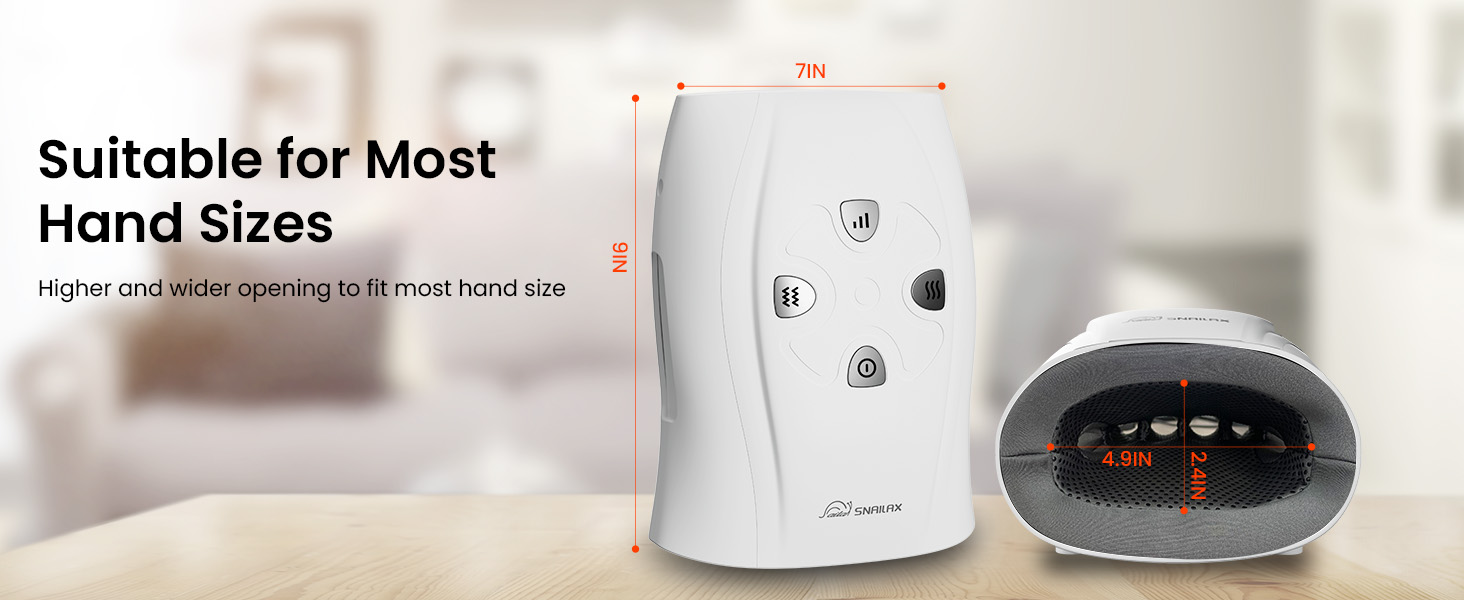 hand massager with heat