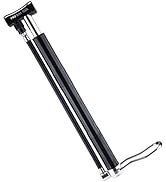 PRO BIKE TOOL Mini Floor Bicycle Pump - Super Fast Tire Inflation - Secure Presta and Schrader Va...