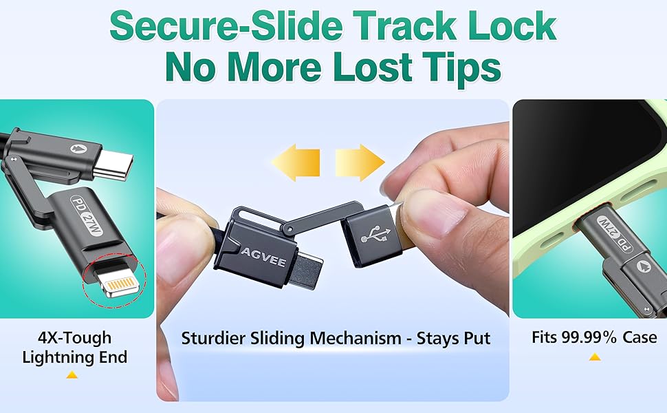 Multi 4 in 1 Fast Charging Cable