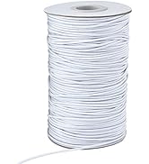 Zealor Stretchy Bracelet String 1 Roll 2mm Elastic Cord Sturdy Elastic Beading Cord 100 Yards Str...