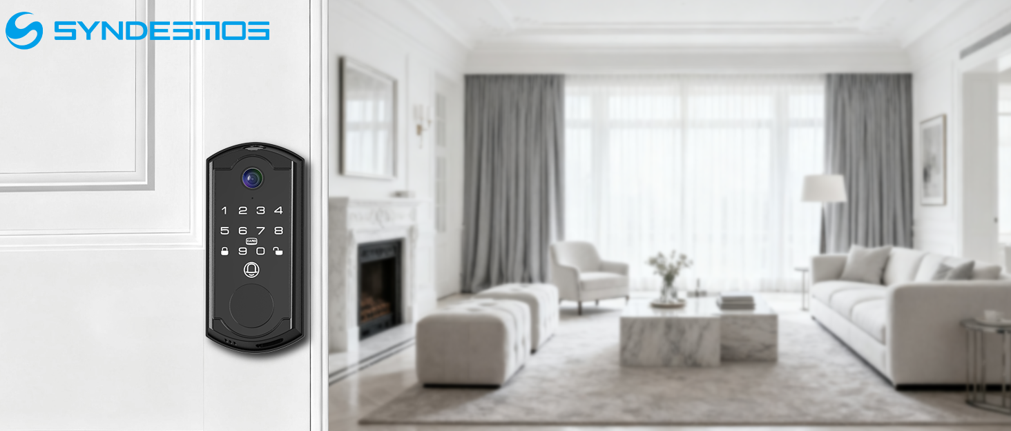 smart door lock with camera