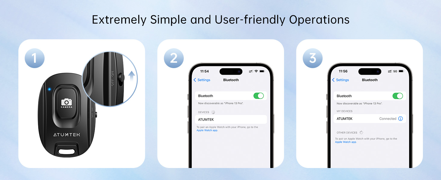 bluetooth remote for phone