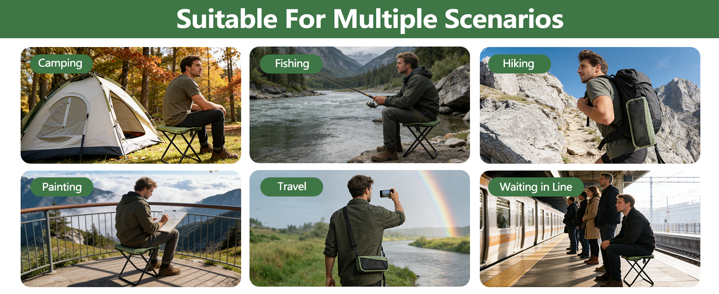 Foldable Stool for Camping