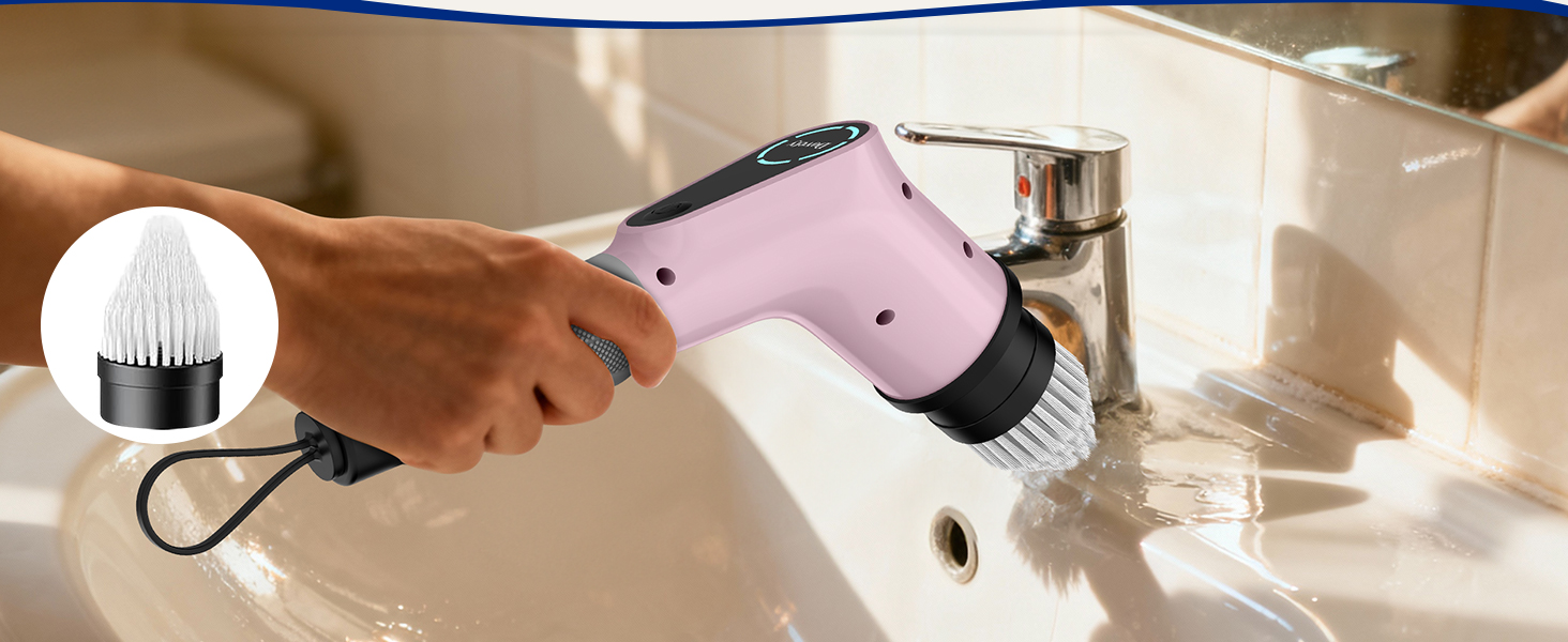 electric spin scrubber