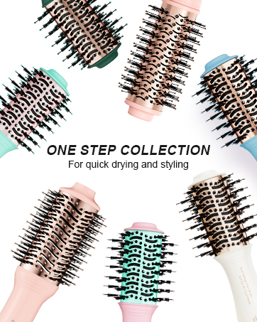 one step collection for quick drying and styling