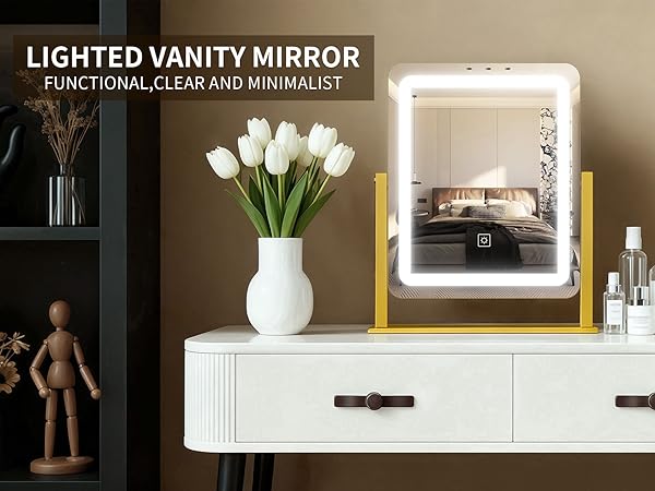 vanity mirror with lights