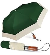 Lejorain Compact Golf Umbrella Large - 54inch Travel Big Portable Automatic Folding Umbrella Wind...