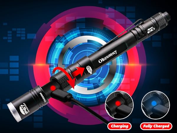 rechargeable pen light