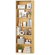 Giantex 6-Tier Bookcase, 70" Tall Wooden Bookshelf, Freestanding Storage Organizer w/Open Shelves...