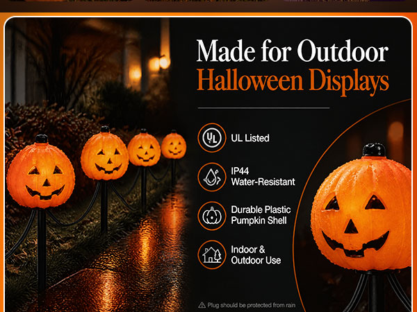 Halloween Pathway String Lights