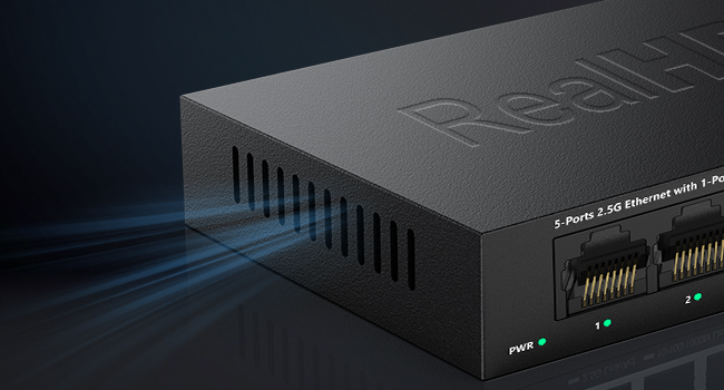 5 port 2.5gb ethernet network switch unmanaged multi gig switch 2.5gb