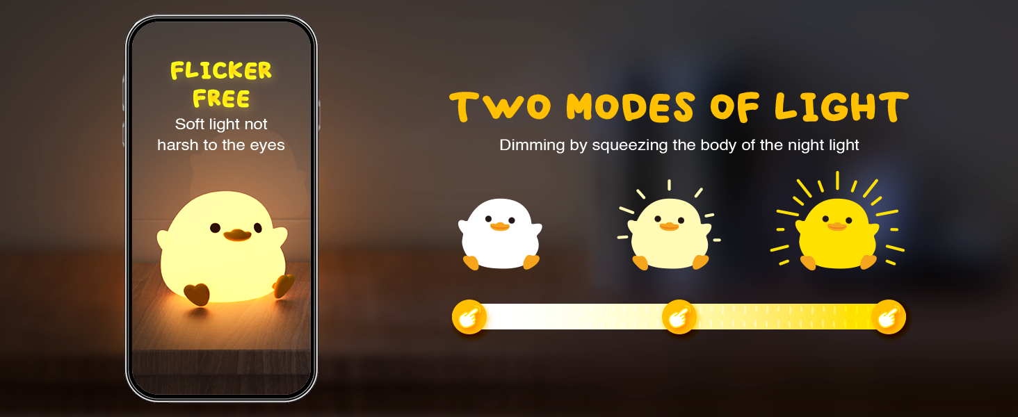 duck night light
