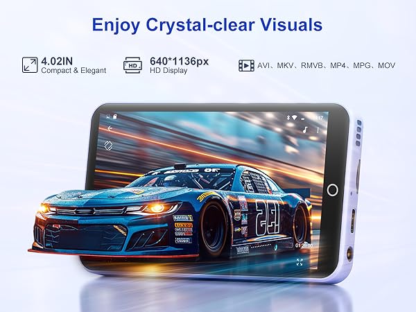 mp3 player with bluetooth and wifi