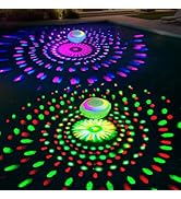 Niceput Floating Pool Lights, Pool Light That Float IP68 Waterproof, Color Changing Swimming Pool...