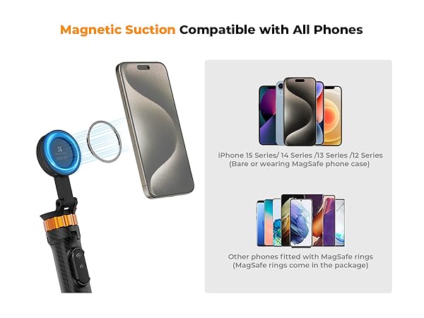 iphone magsafe selfie stick TRIPOD