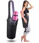 Zenifit Yoga Mat Bag - Long Tote with Pockets - Holds More Yoga Accessories. Cute Yoga Mat Holder...