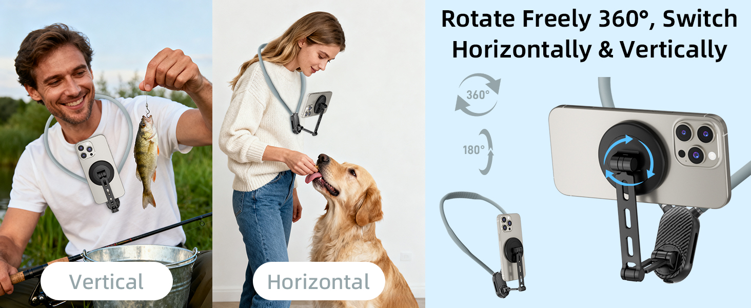 phone pov neck mount