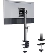 BONTEC Single Monitor Desk Mount for 13-34 Inch Screens, Supports up to 22lbs, with Full Motion A...
