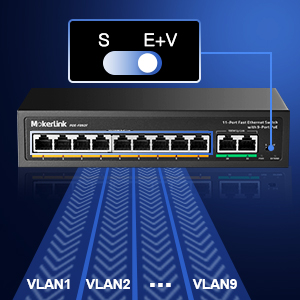 11 port poe switch