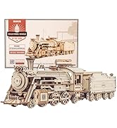 ROKR 3D Wooden Puzzle for Adults Mechanical Car Model-DIY Building Vehicle Kits-Brain Teaser Toys...