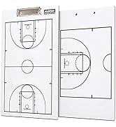 Murray Sporting Goods Basketball Coaches Clipboard | Dry Erase Double-Sided Basketball Clipboard ...