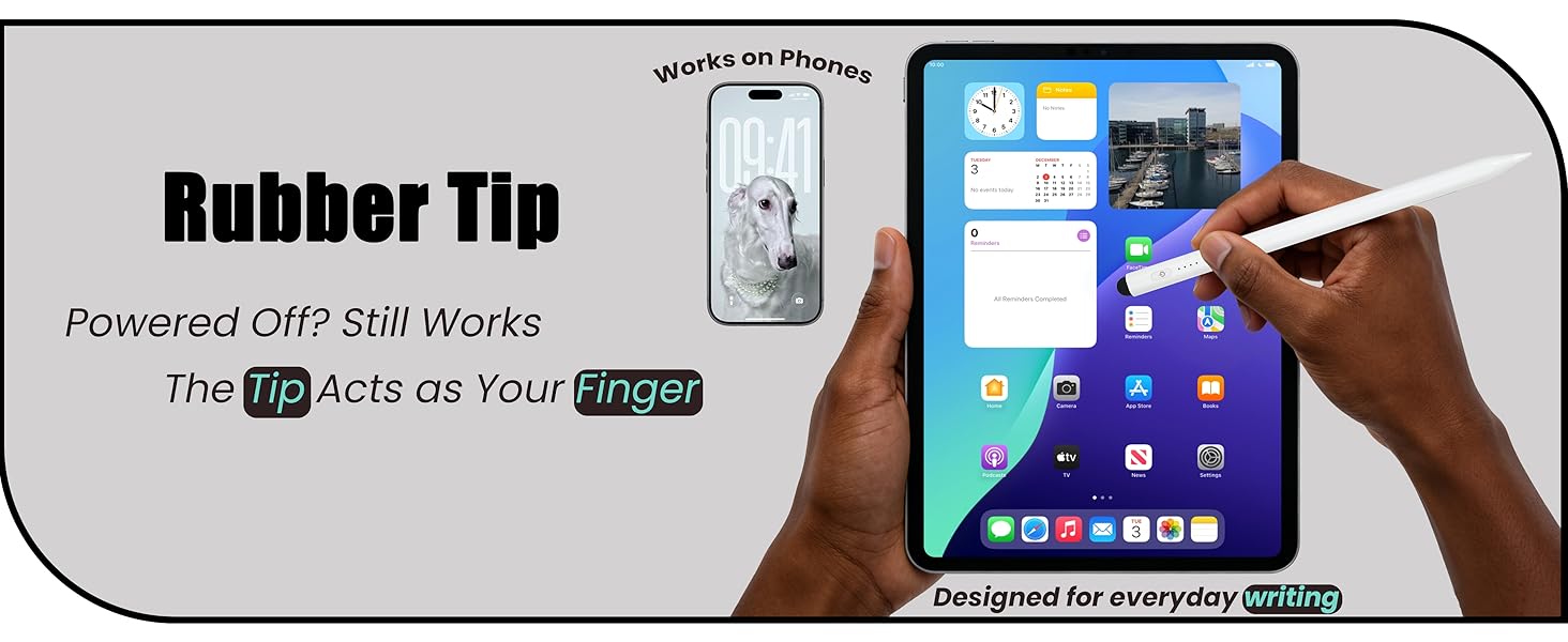 rubber tip